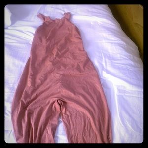 Peach color jumpsuit